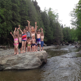 PISCINE CHAUFFÉE • ACCÈS À LA RIVIÈRE